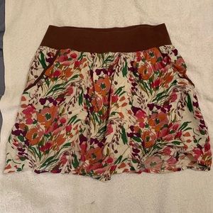 Flowered skirt